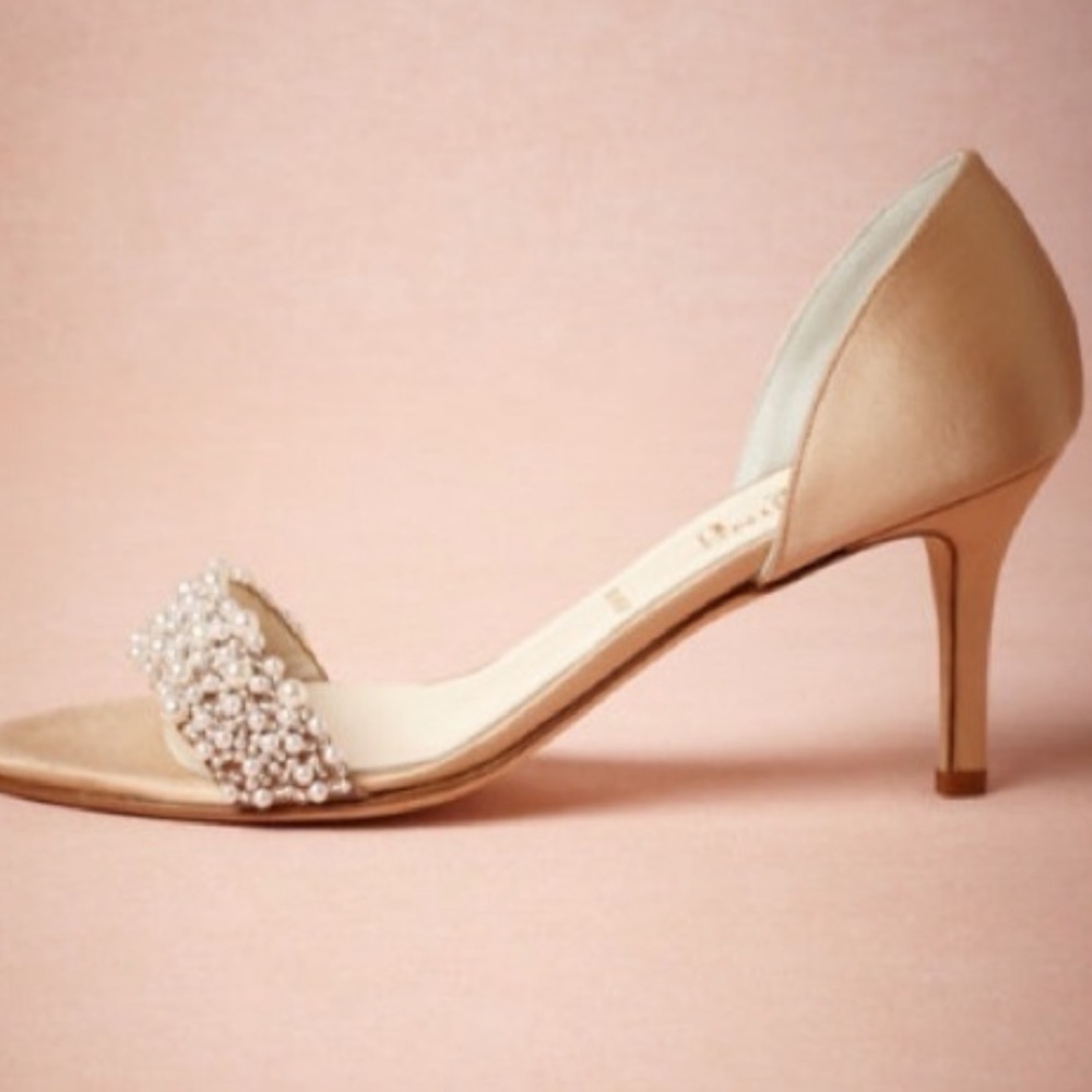 Butter Oyster Bed D’Orsays - Wedding Shoes - See all photos! - Picture 5 of 11